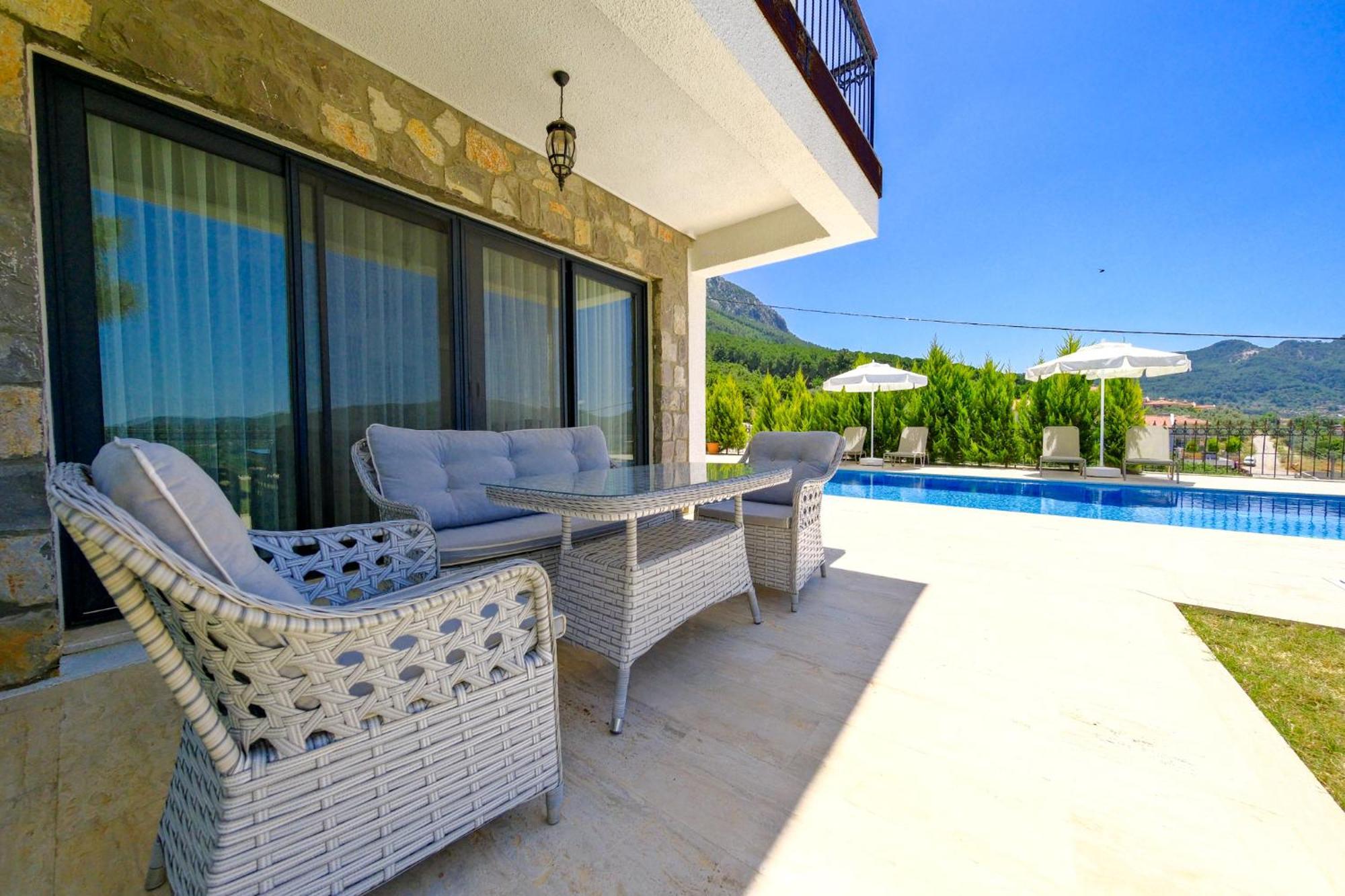 Mediterranean Breeze Villa - Family-Friendly Luxury Villa - Fethiye Esterno foto